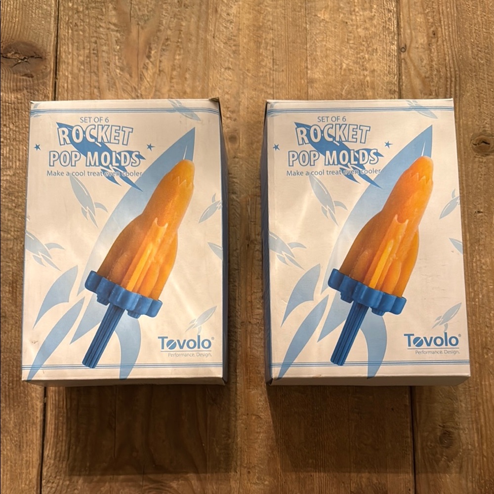Tovolo Rocket Pop Molds 2 sets available